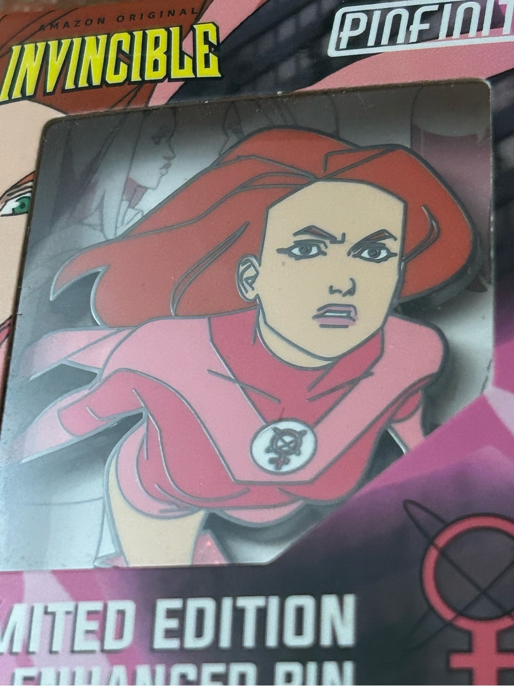 San Diego Comic-Con 2023 exclusive Atom Eve pin by Skybound Entertainment - Picture 2 of 5